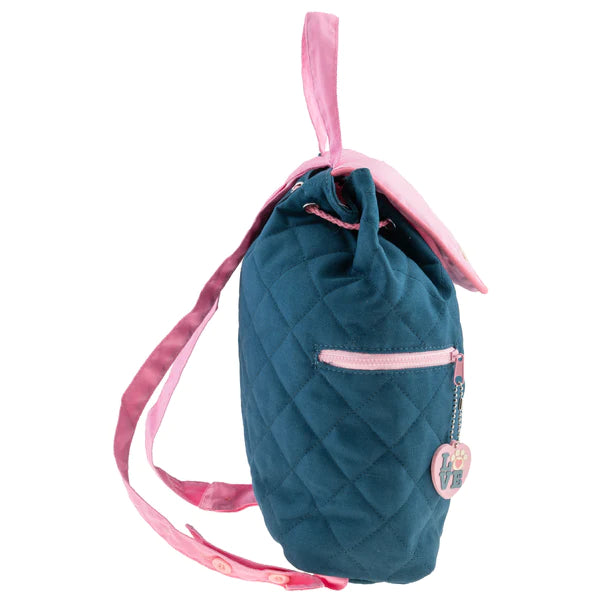 Kitty Quilted Backpack