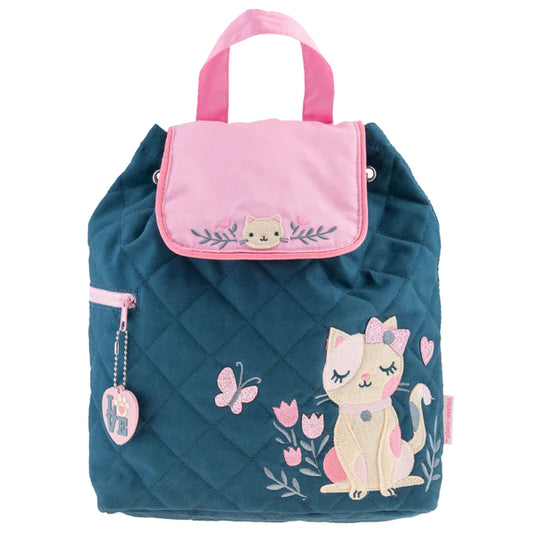 Kitty Quilted Backpack