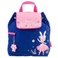 Pink Bunny Quilted Backpack